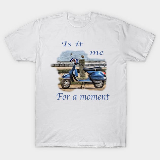 Vespa T-Shirt by Grant's Pics